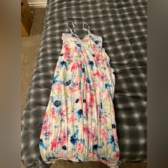 Floral Comfy Womens Long jumpsuit - Picture 1 of 1